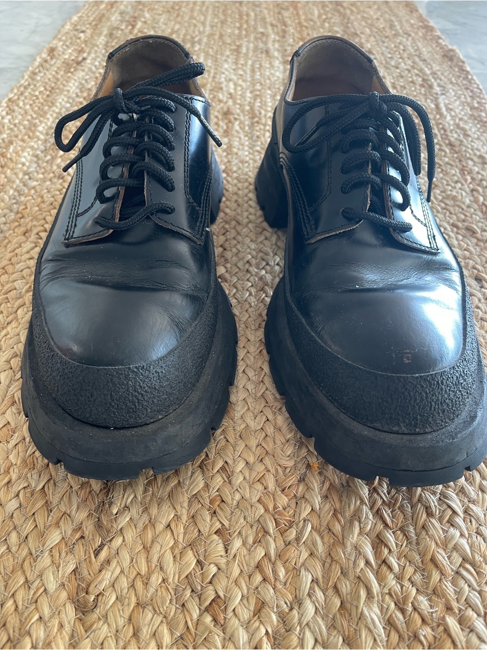 Jil Sander Chunky-Sole Derby Shoes